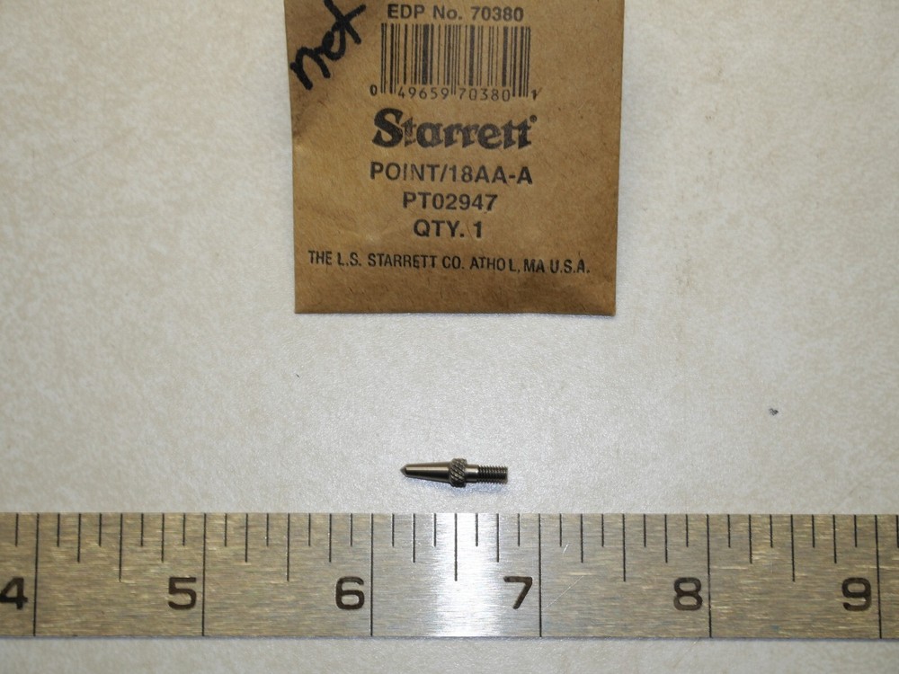 Starrett PT02947 Point For 18AA-A