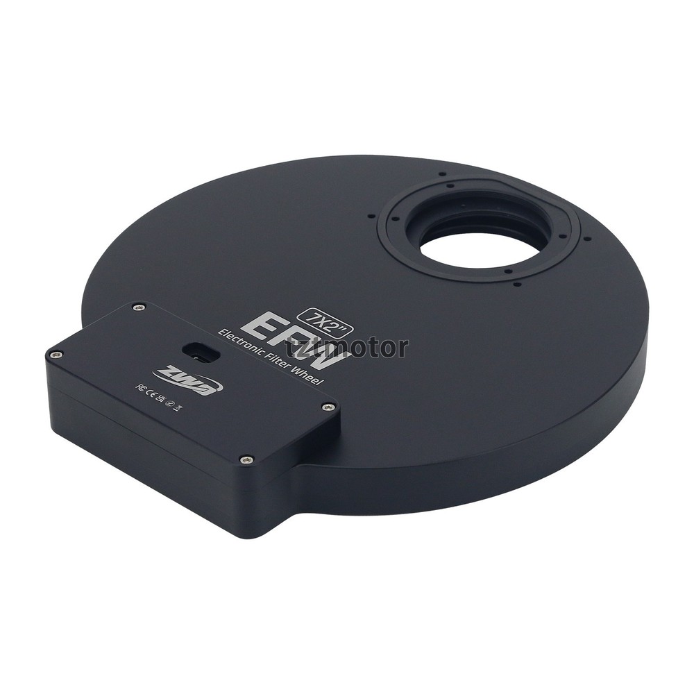 ZWO EFW7X2” 2" EFW Electronic Filter Wheel 7Position For 2" Filter ASCOM+Control