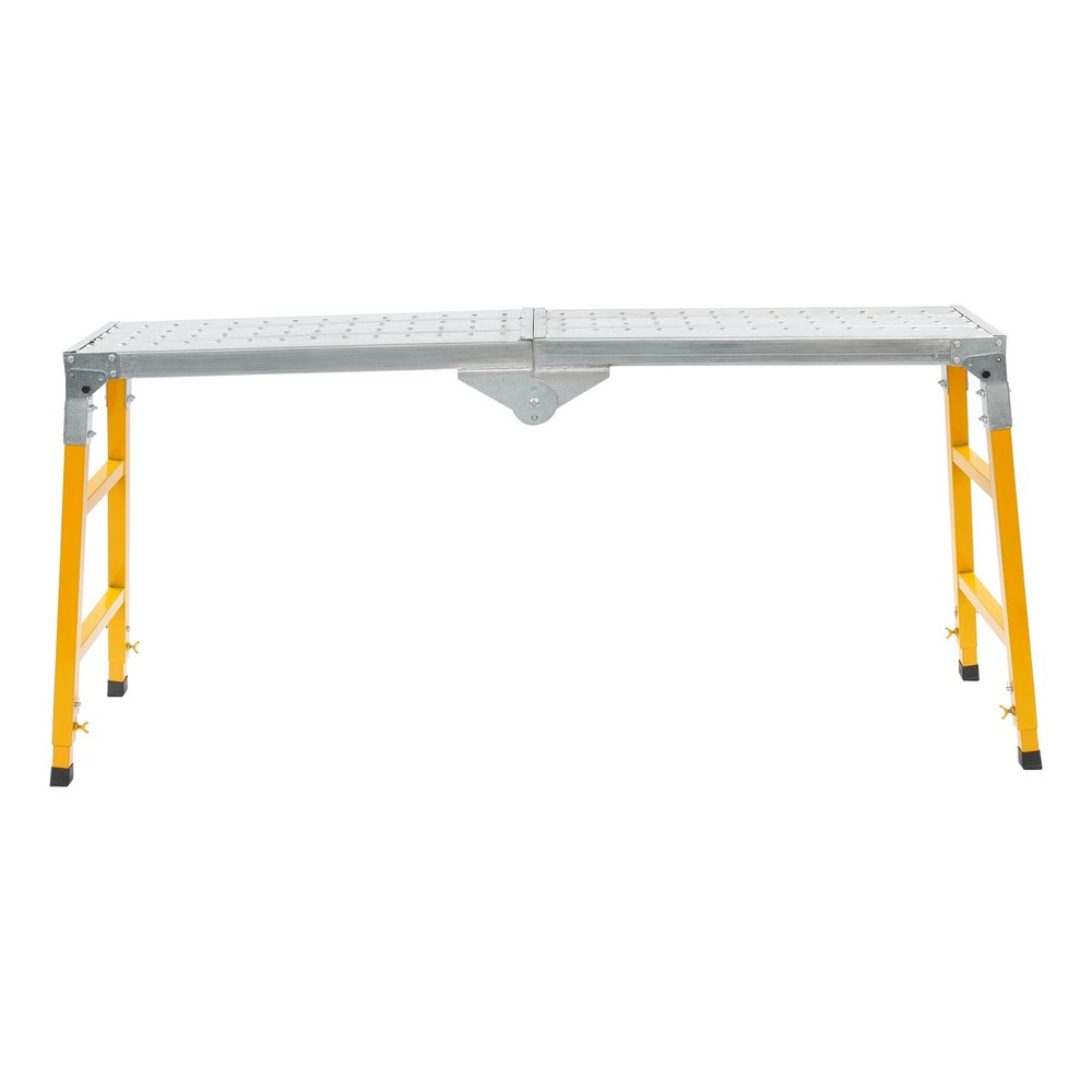 Portable Work Platform Adjustable with Folding Legs for Workshop/Garage/OfficeUS