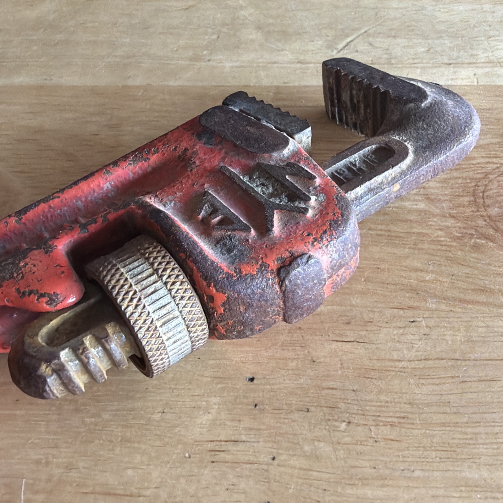 The NYE Tool Co. 8" Pipe Wrench D8 Vintage Chicago USA READ!