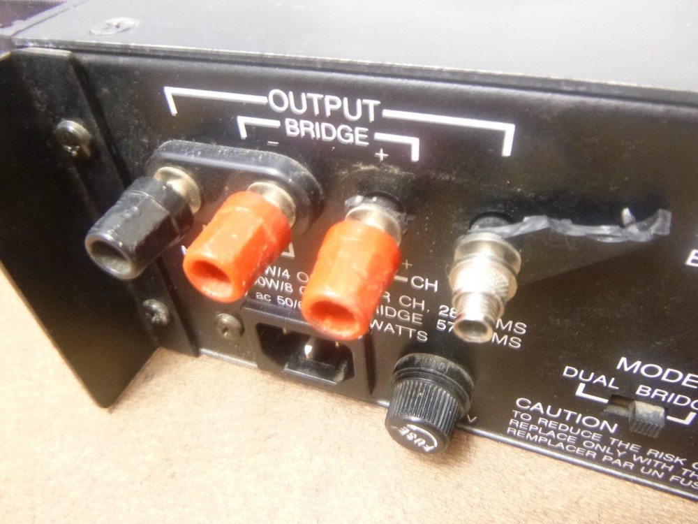 EV Model 7200 Stereo Power Amplifier - AS-IS