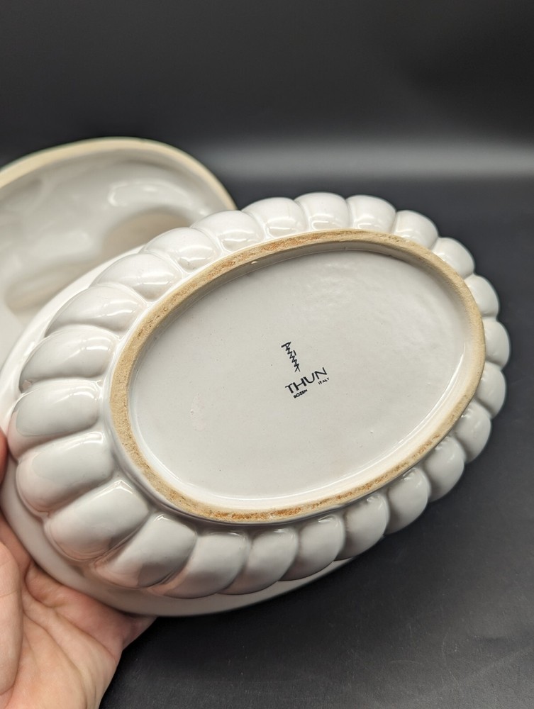 Thunn Bunny Rabbit Covered Ceramic Dish