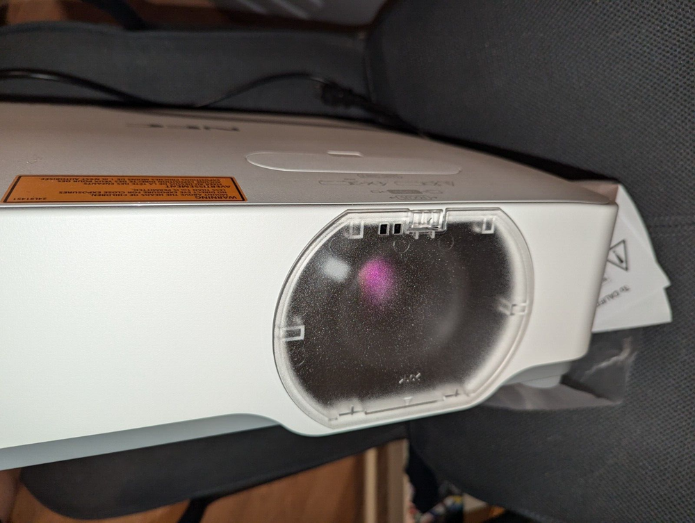 The NEC P547UL,Entry Installation Series, LCD, laser projector