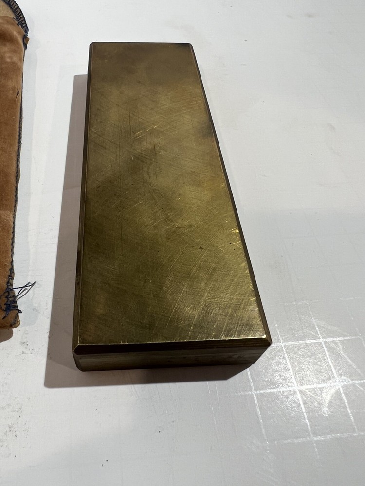 Wilson Instruments Brinell Test Block 6”x2” Brass