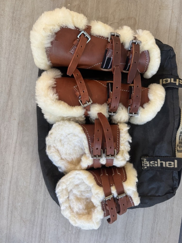 Open Front, Leather, Pony Jump Boots