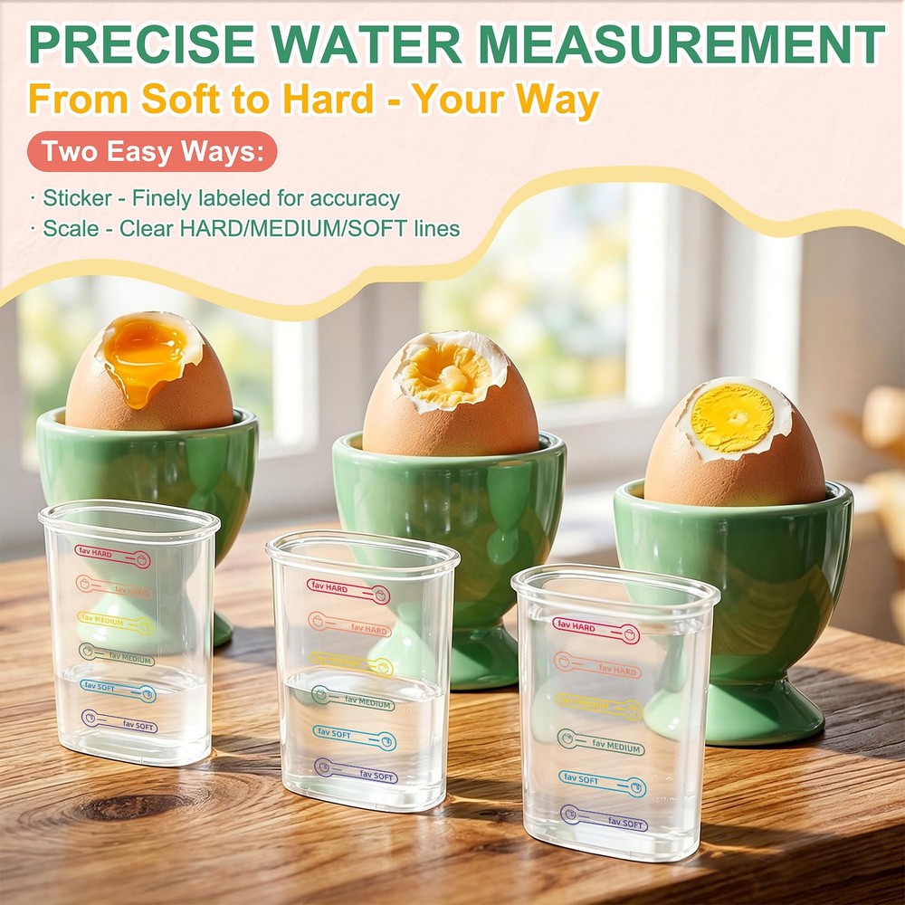 Macook Electric Egg Cooker for Easter, 7 Capacity with Auto 7 Eggs, Green
