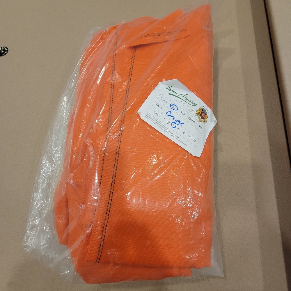 Iwin Simonis 8' Pool Table Cloth, Orange