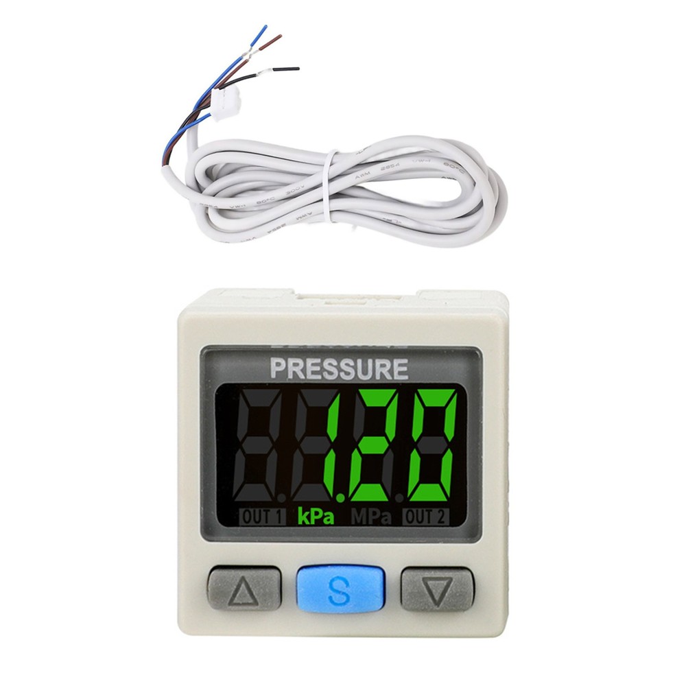 12-24V Digital Pressure Switch RC 1/8 Pneumatic Vacuum Digital Controller Switch