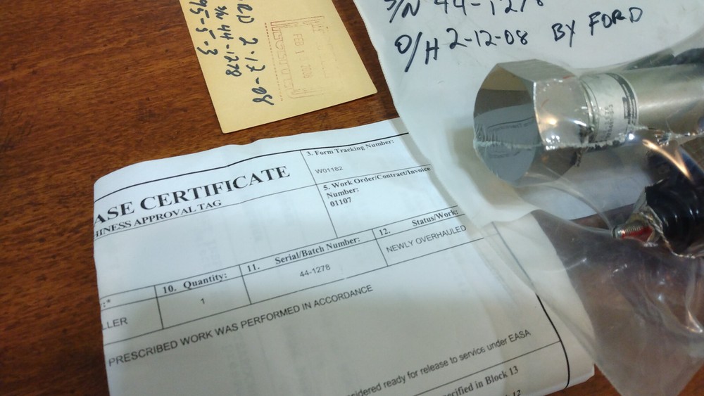 CONTROL SET MODULATOR P/N 926495-5-3 Overhauled FORD Includes Paperwork