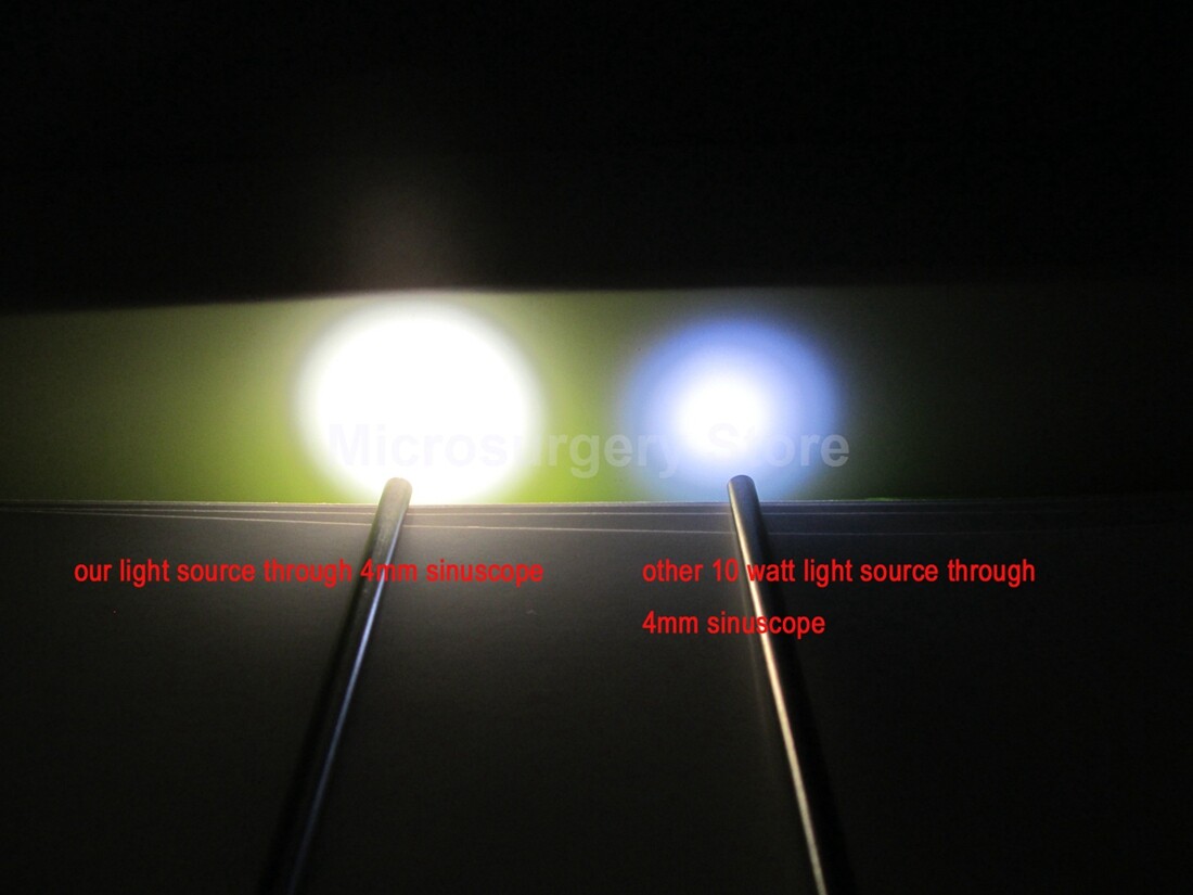 Aokace Portable Endoscope LED Light Source+ Rechargeable Battery+Smart Charger