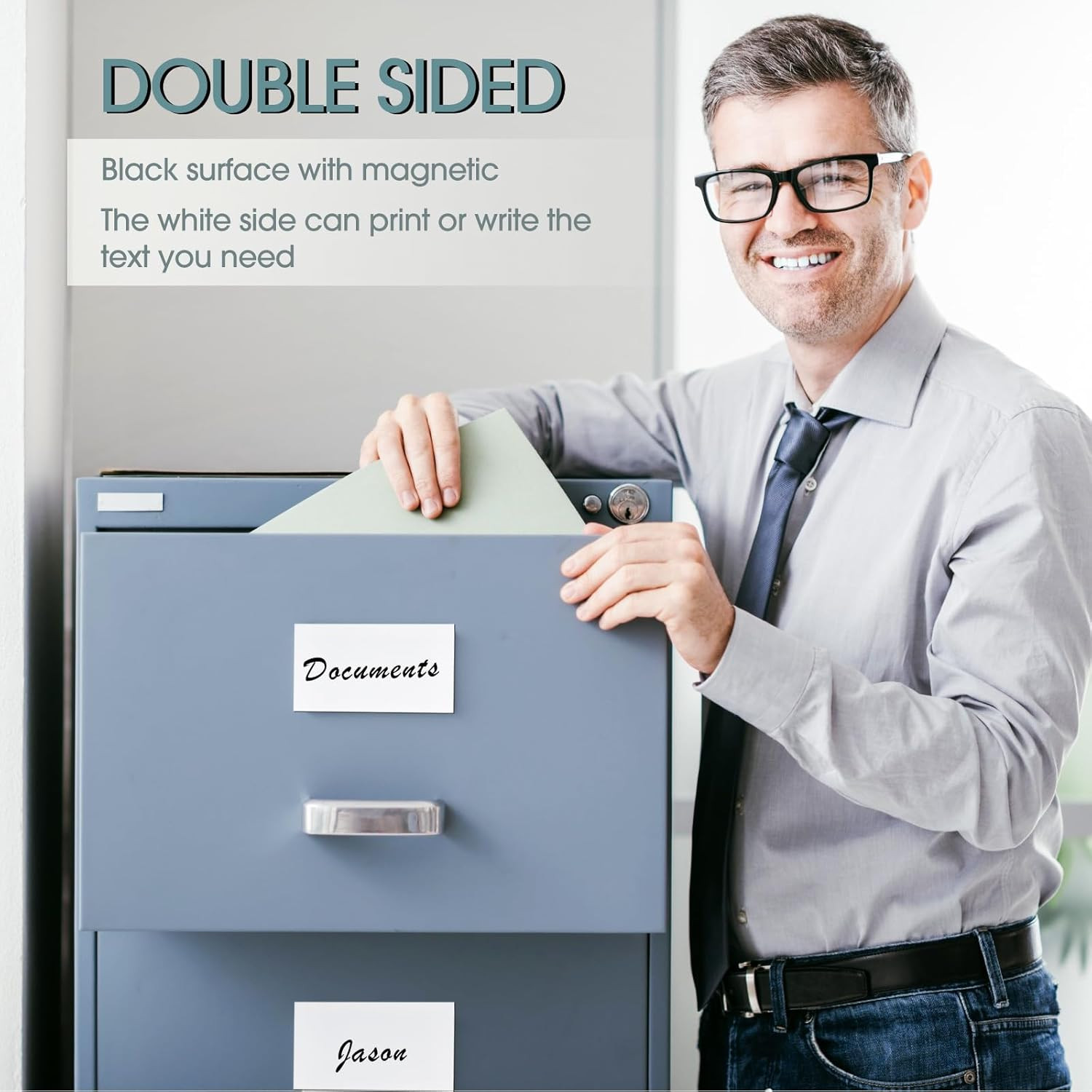 24 Inch X 10 Feet, 25 Mil Blank White Surface Magnet Sheets Magnetic Roll Printa