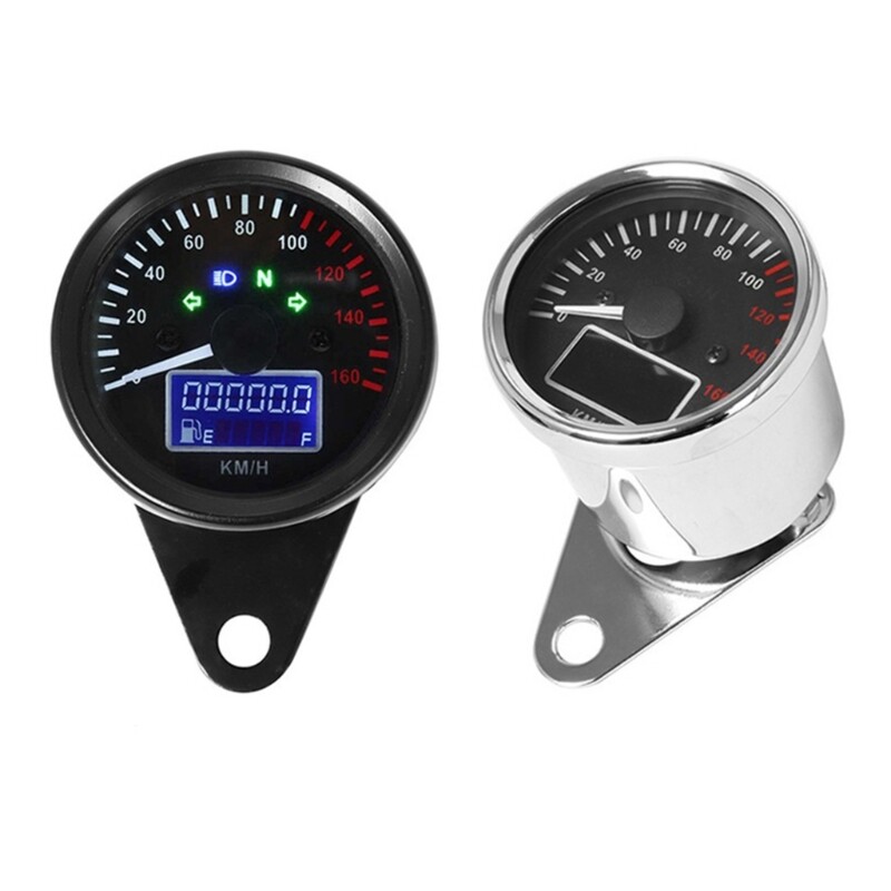 Motorcycle Enthusiasts Choice LCD Dashboard with Speedometer and