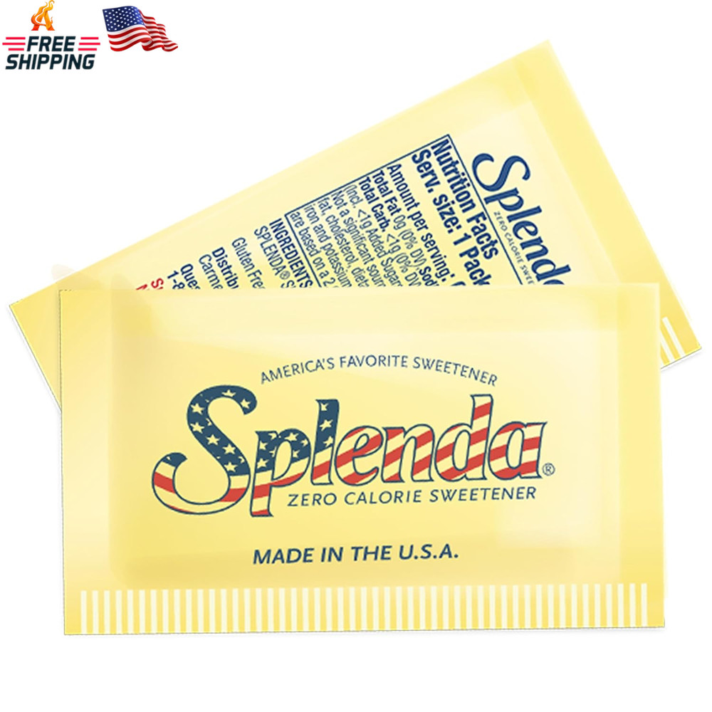 SPLENDA Zero Calorie Sweetener, 2000 Count Packets