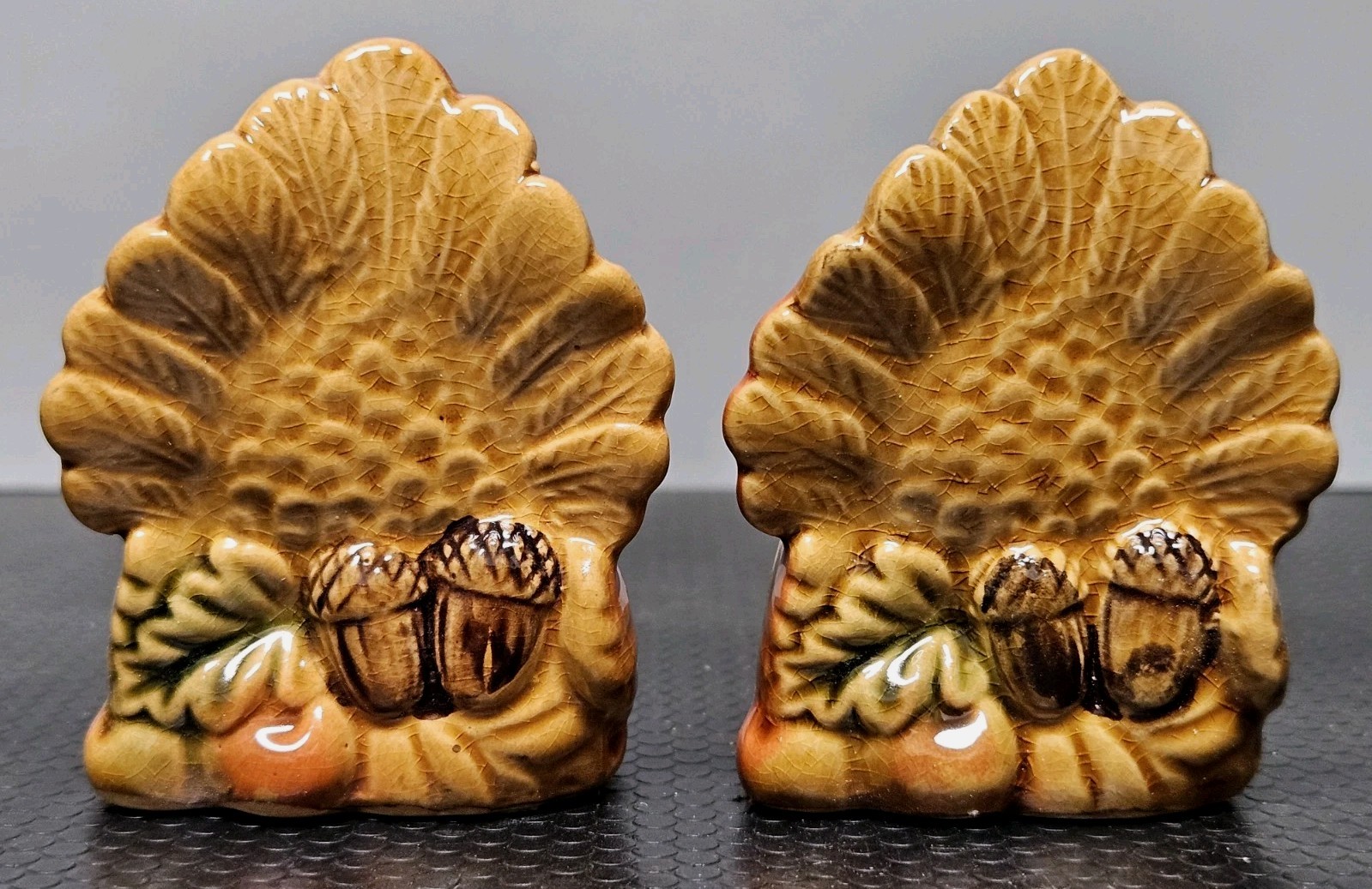 Thanksgiving Turkey Salt And Pepper Shakers Set- Home Accents