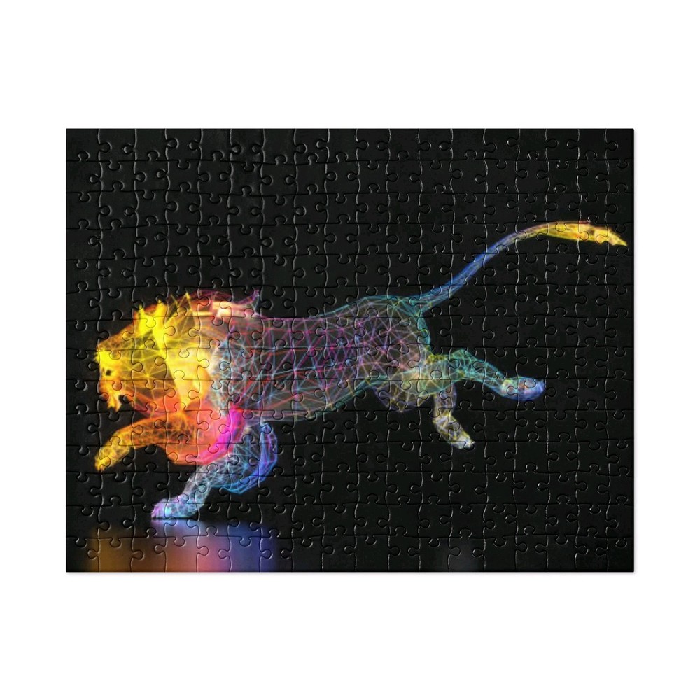 Ferocious Capacity, Lion Mechanics Jigsaw puzzle 252 pc