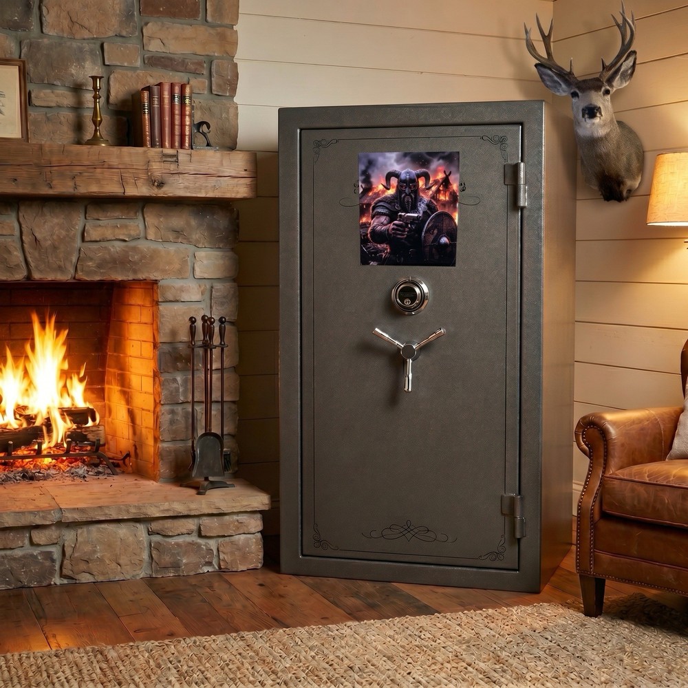 Gun Safe Magnet Art