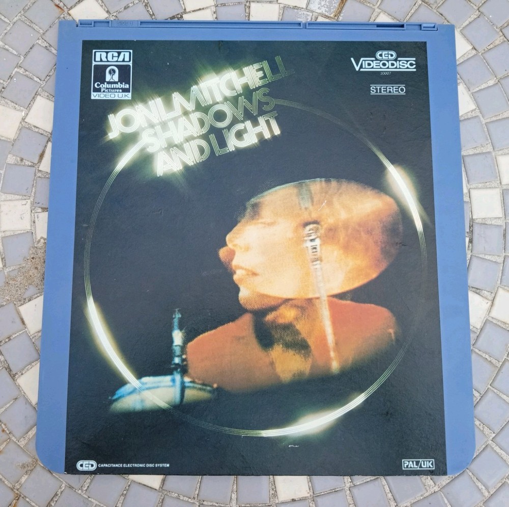 Joni Mitchell Shadows And Light CED Videodisc