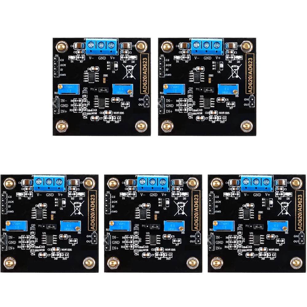 5PCS Instrumentation Amplifier Module MCP41100 Adjusts Differential