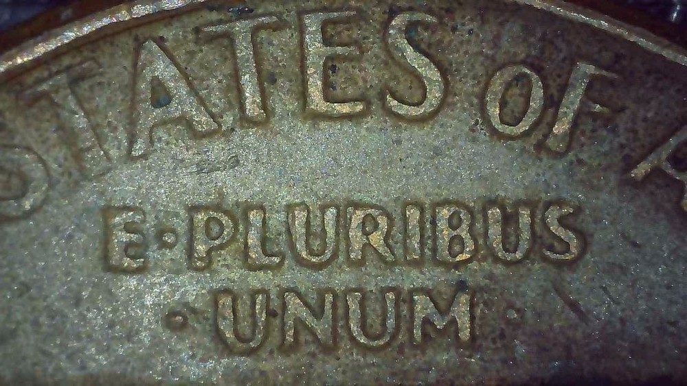 1978 D Lincoln Penny error filled mintmark