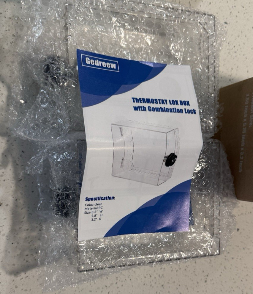 Gedreew Lox Box With Combination Lock 2pack