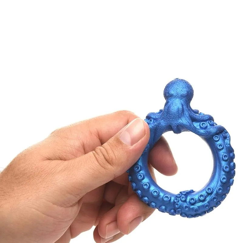 creature c**cks poseidon's octo-ring silicone c**ck ring