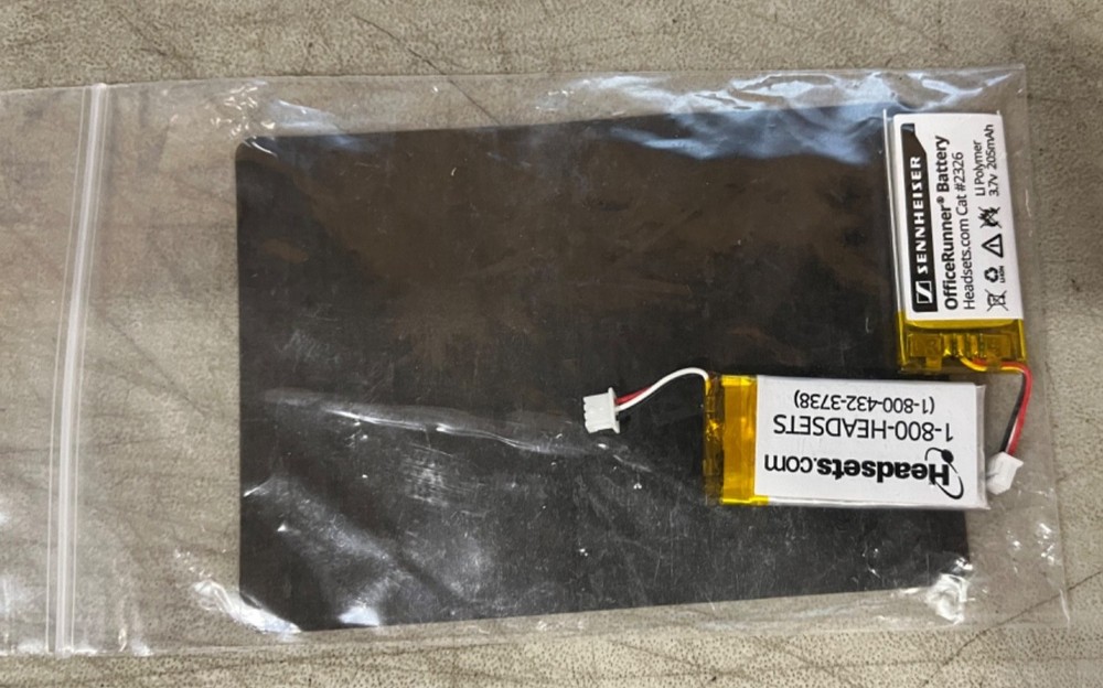 Sennheiser Replacement Rechargeable Battery For OfficeRunner Wireless Headset