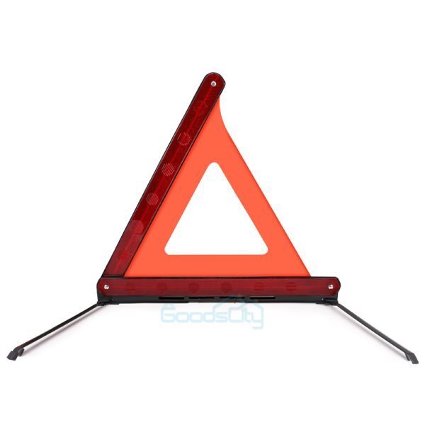 3-PACK Safety Triangles DOT Approved Warning Triangles Enmergency Reflector