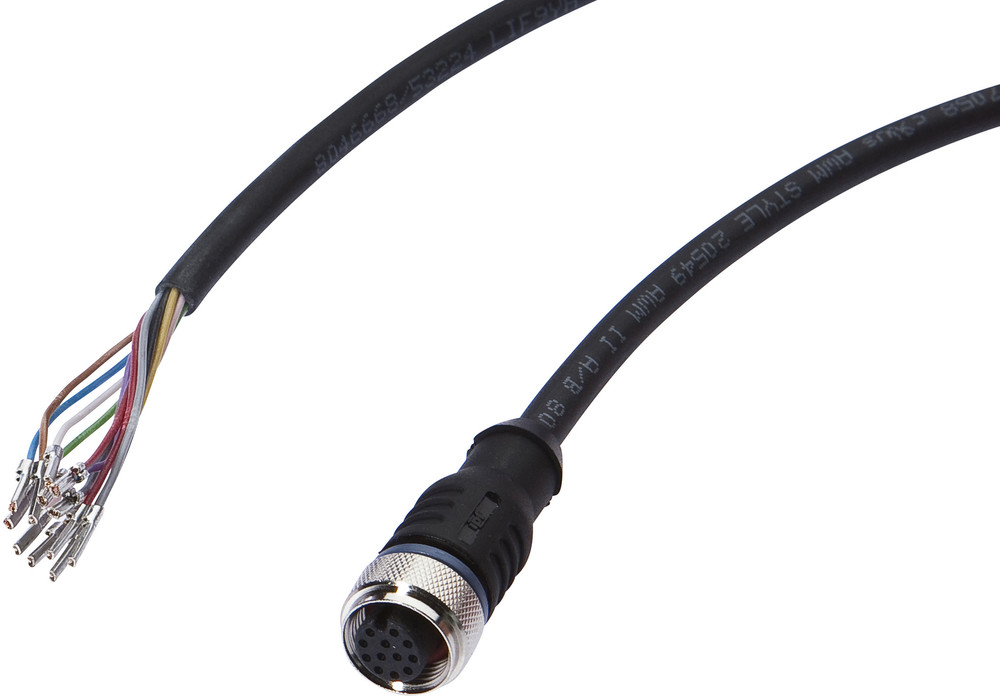 IPF Electronic VKA00C25, Connector Pre-Assembled on One Side