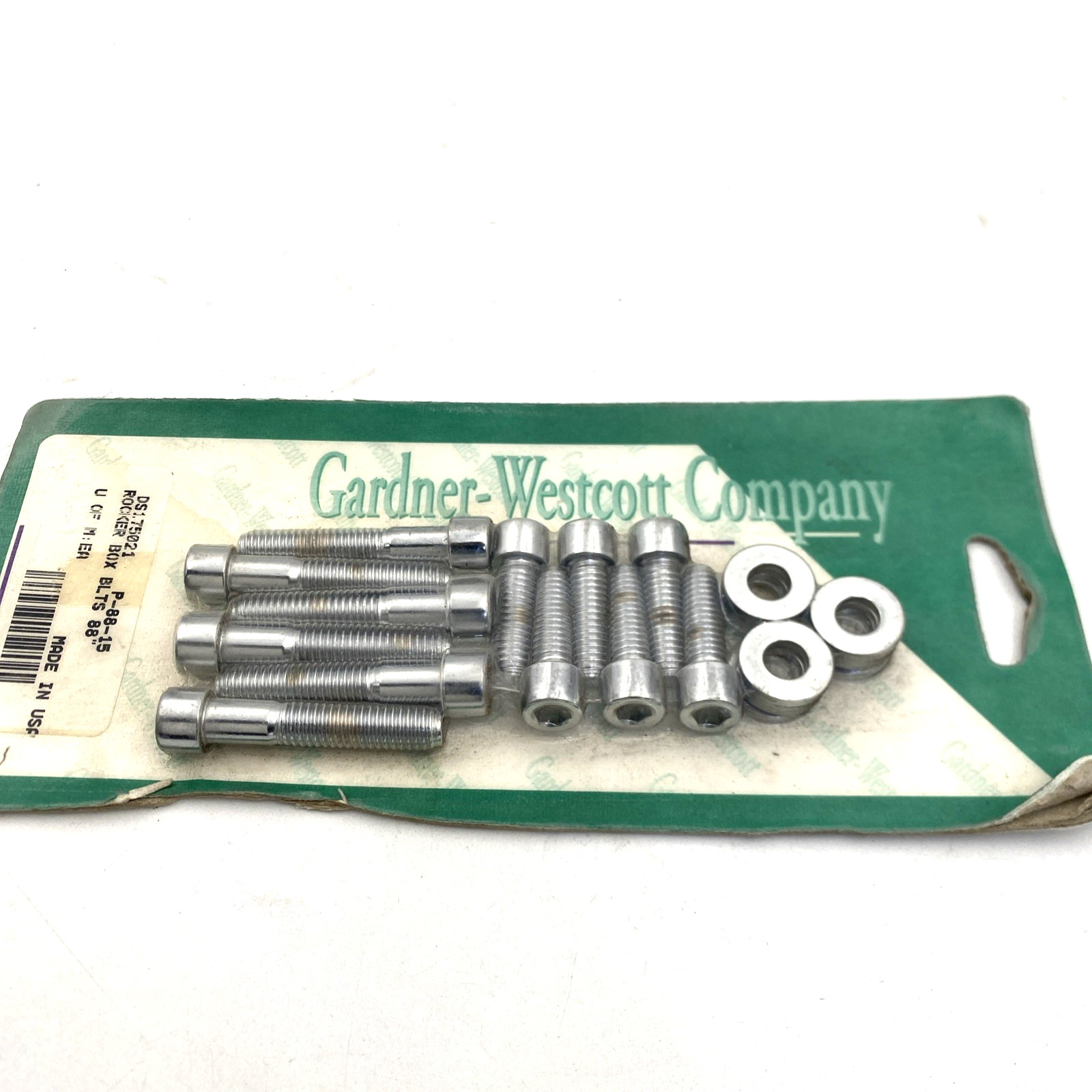 Gardner-Westcott P-88-15 Rocker Box Socket-Head Bolt Kit 99-17 Harley Twin Cam