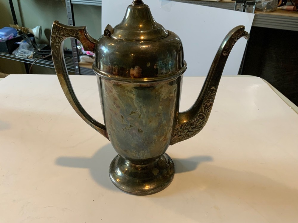 VINTAGE GREGG SILVER plated PITCHER