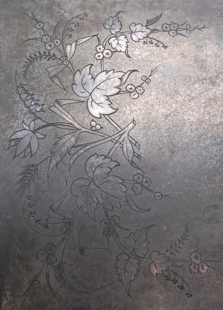 VICTORIAN SILVER PLATE TEA SET 5 PIECE MERIDEN 1880'S EX. CONDITION ENGRAVED