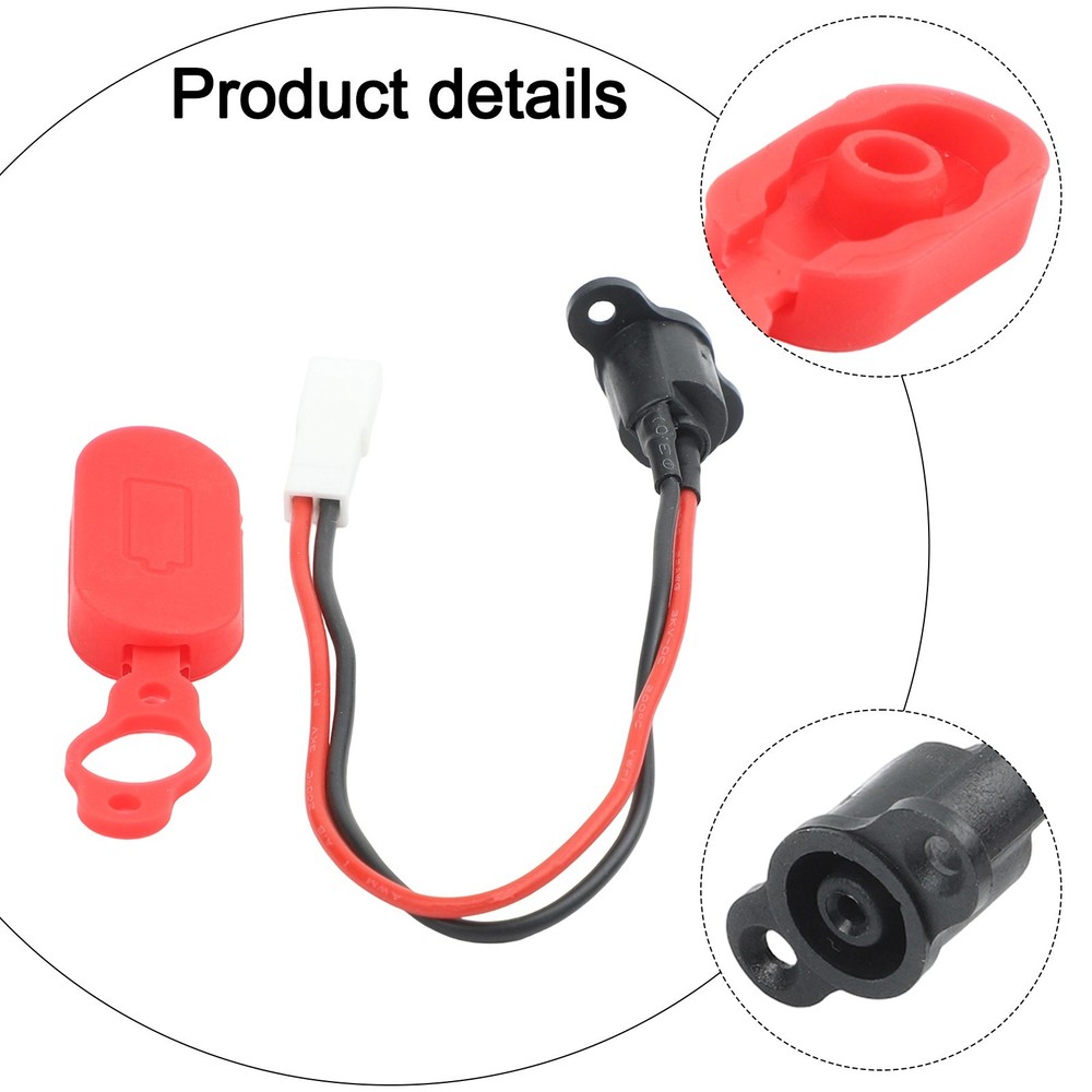 Electric Scooter Charging Port Efficient Charging Ability Flexible Usage