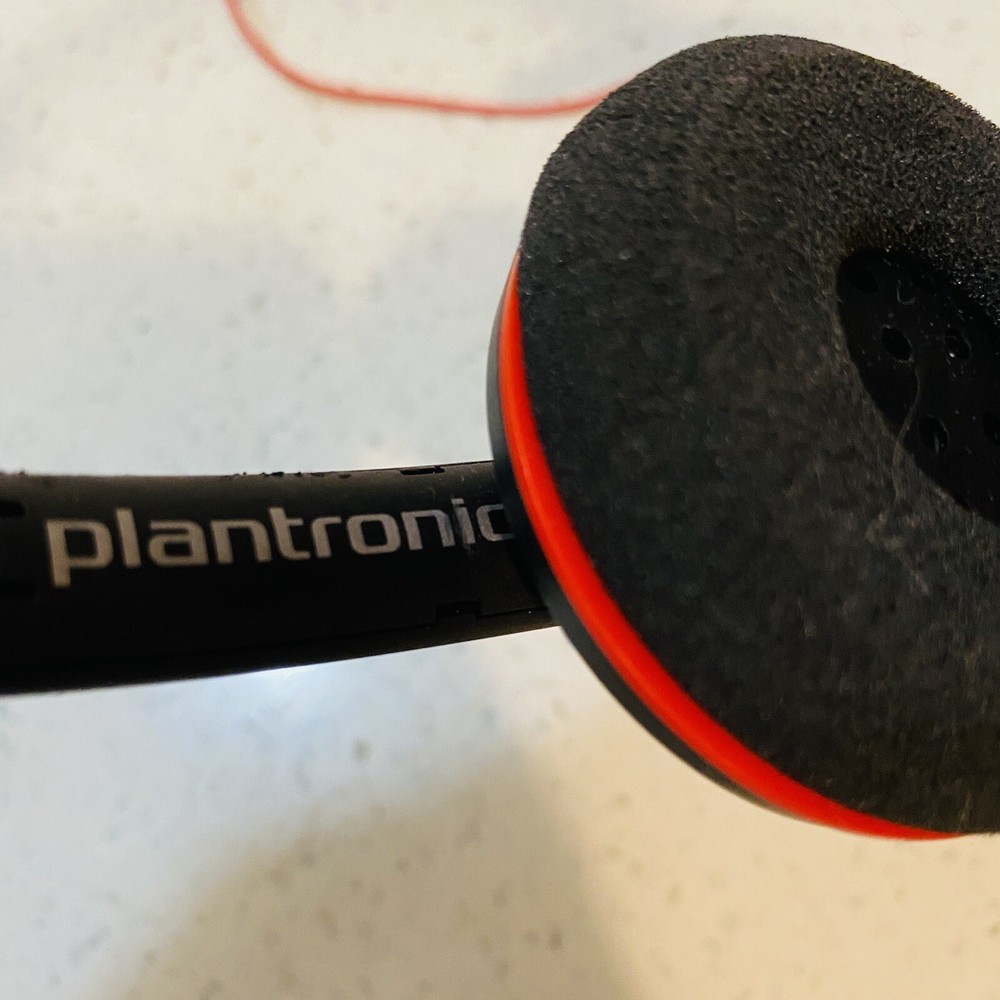 Plantronics Poly C3220 BlackWire USB Wired Headset PLT (H345) Tested