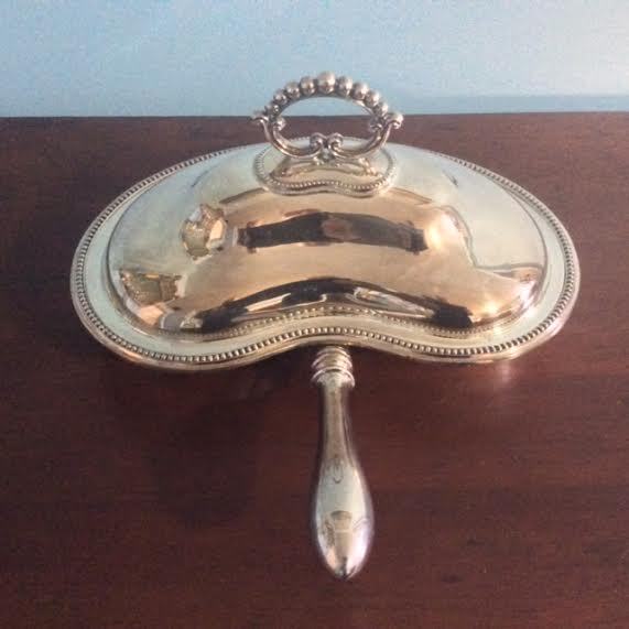 Sheffield Silver Covered Divided Serving Dish w/ Handle – Lee & Wigfull –