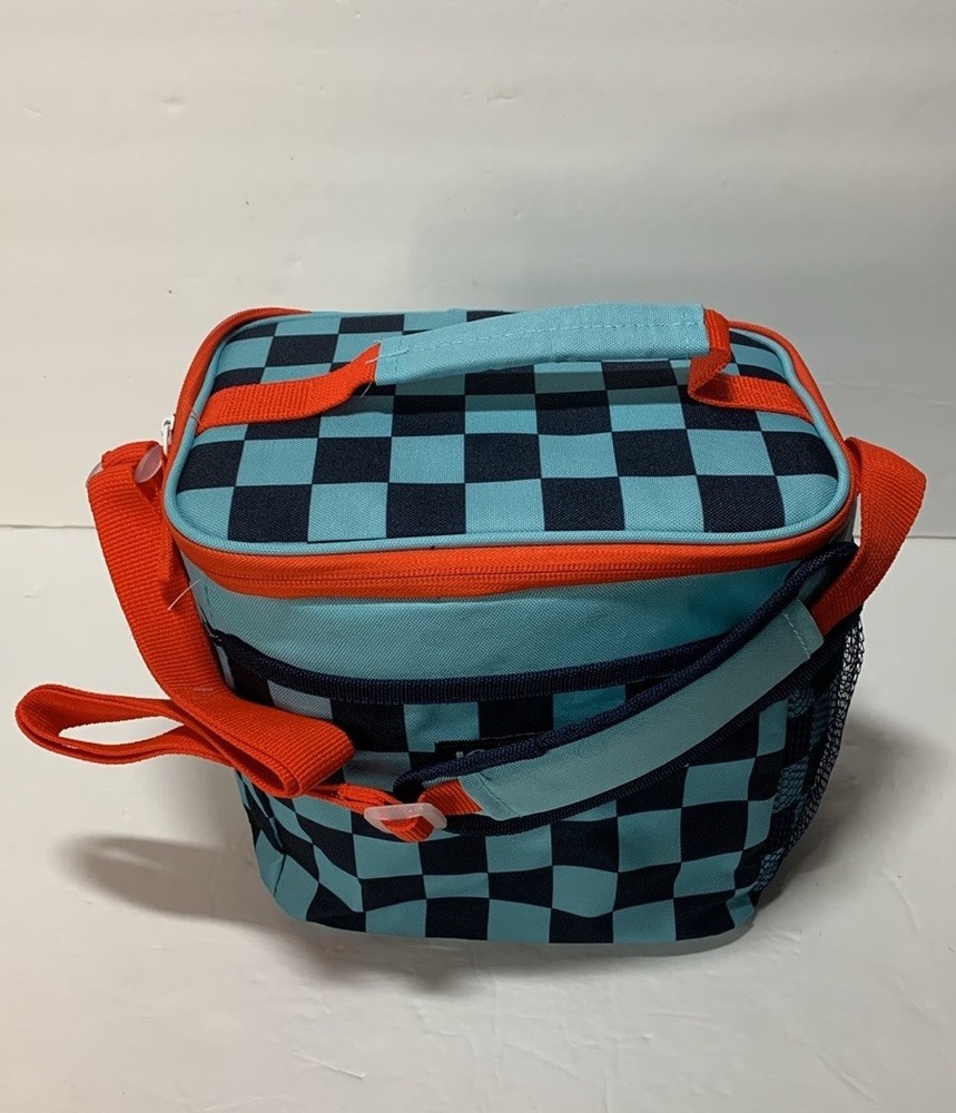 Igloo 9 Can Insulation Square Bag Checkered Print New