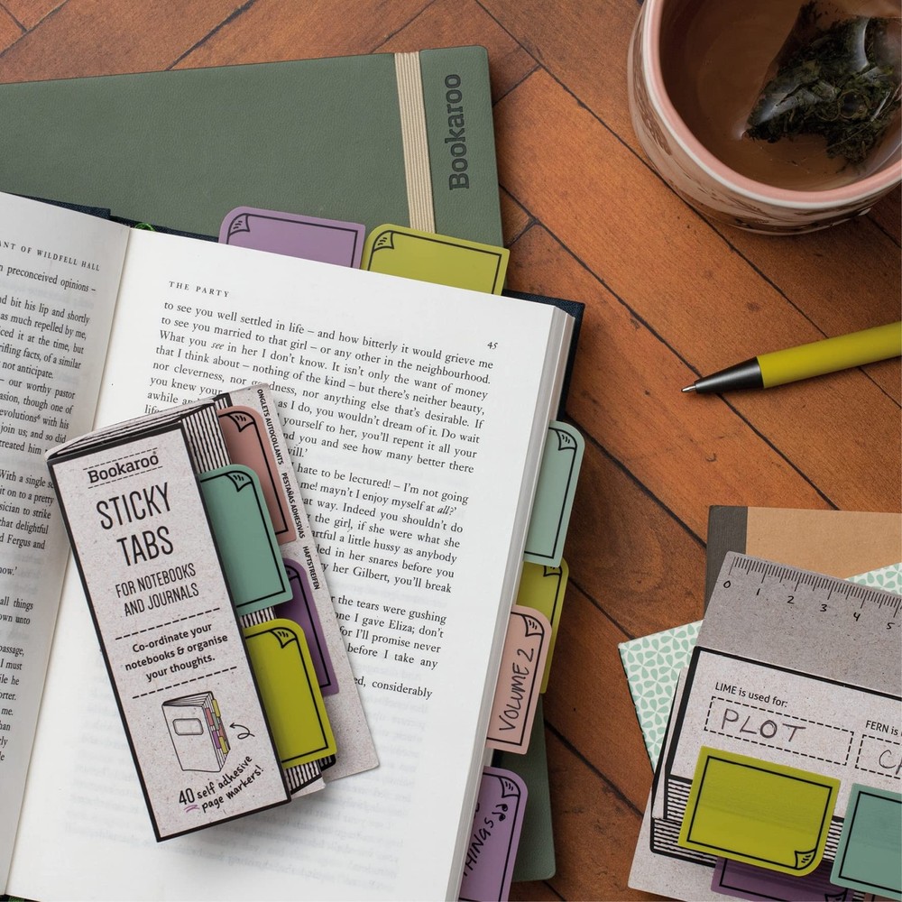 IF Bookaroo Sticky Tabs - Pastels