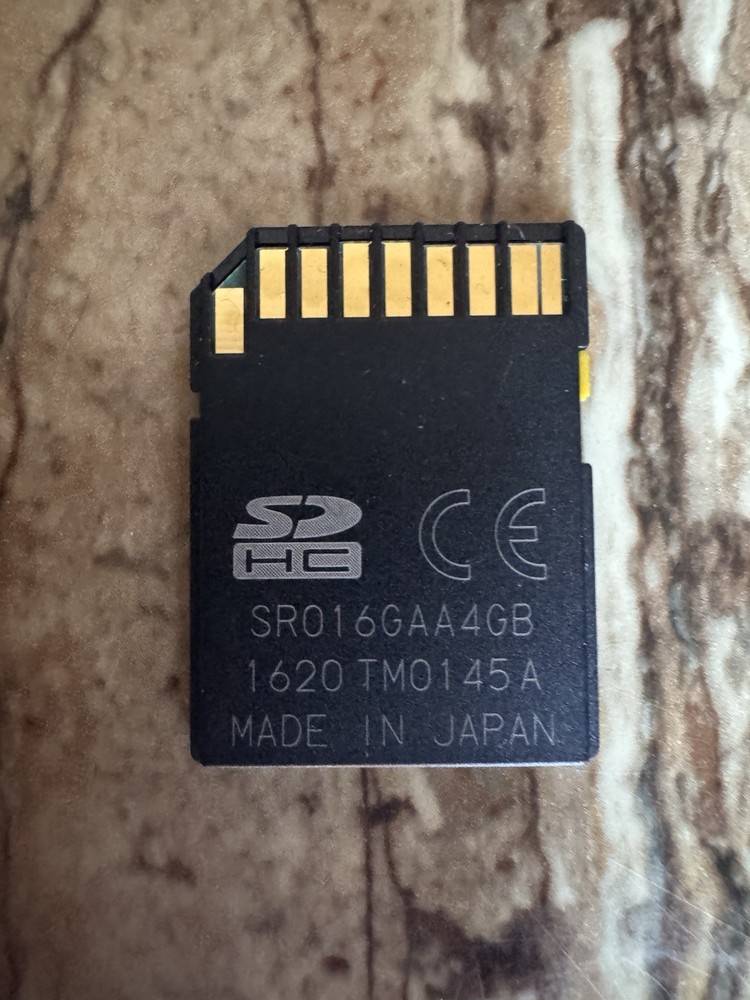 25920 4HB0F SD Navigation Memory CARD
