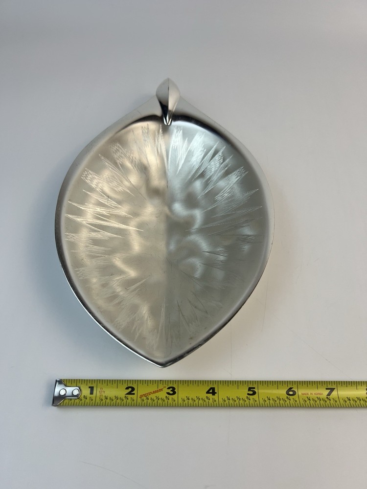 VTG WMF IKORA Modern Silverplate Leaf Design Bowl Dish Resistant 50's