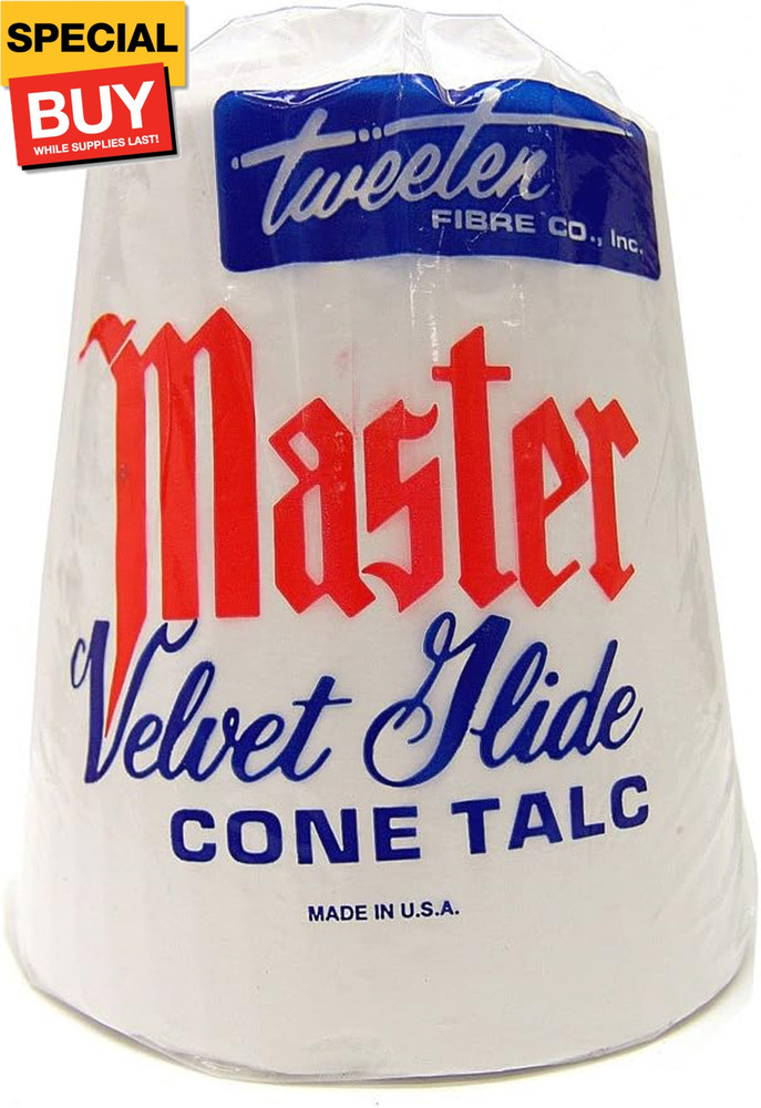 Master Velvet Glide Hand Cone Billiard Chalk Talc