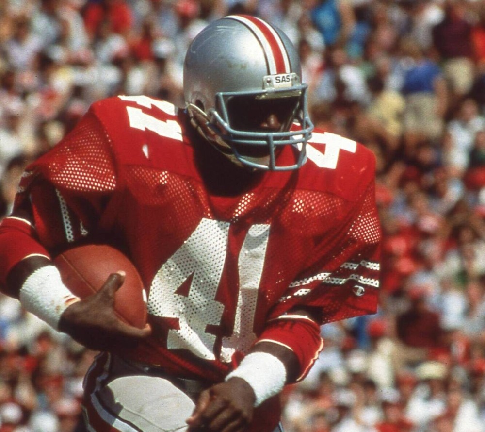 Keith Byars Signed Ohio State Buckeyes Jersey (JSA) Philly Eagles Running Back