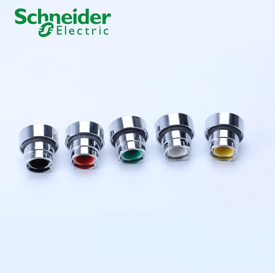 5PC NEW Schneider XB2 Flat head button head ZB2BA2C black #LL