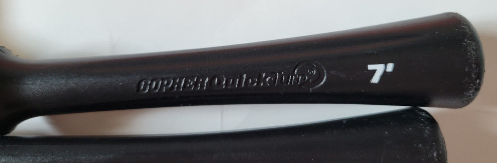 Gopher 7 Foot Plastic Segmented Beaded Jump Rope Orange & White