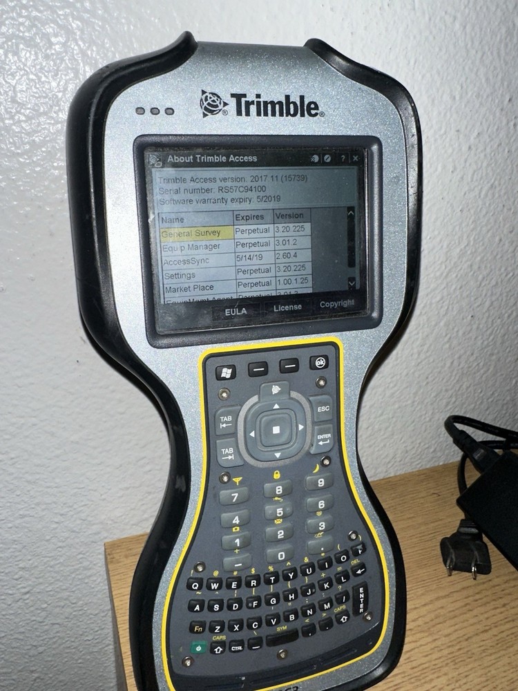 TRIMBLE TSC3 DATA COLLECT W/ TRIMBLE ACCESS 2017.11 GENERAL SURVEY