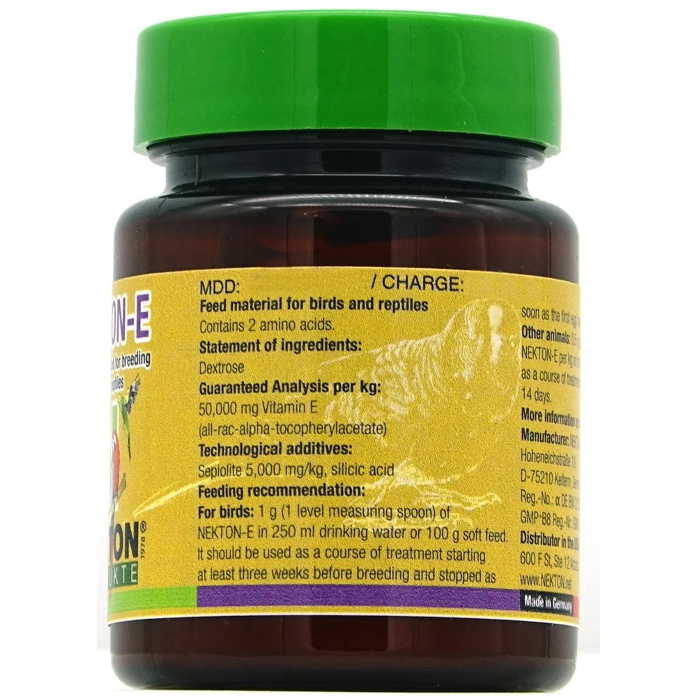 Nekton-e Vitamin E Supplement For Birds, 35Gm #