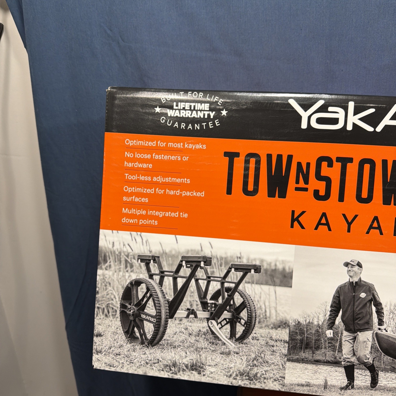 YakAttack TNS-1002 TowNStow Bunkster Kayak Cart