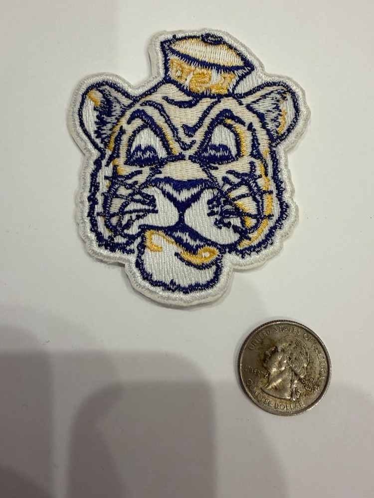 LSU TIGERS SEW ON PATCH 3”x 2.75” Old Style School Patch