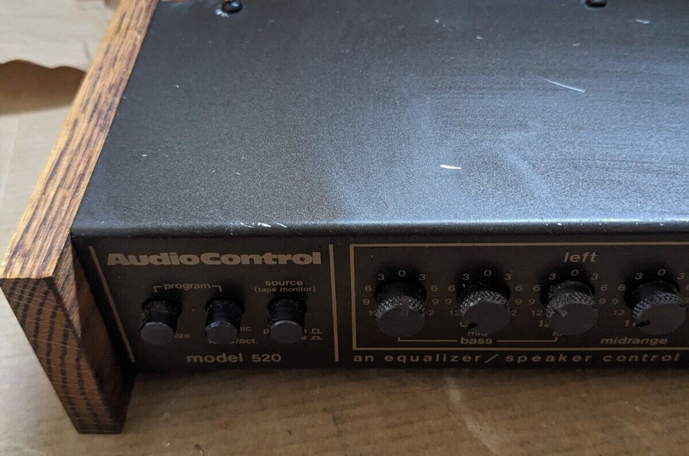 Vintage Audio Control Model 520 Series B Stereo EQ Clean