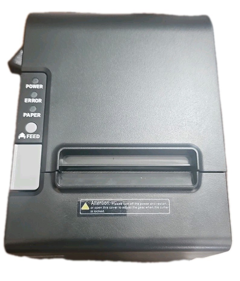 Rongta POS Printer, 80mm USB Thermal Receipt Printer, Restaurant Kitchen Printer