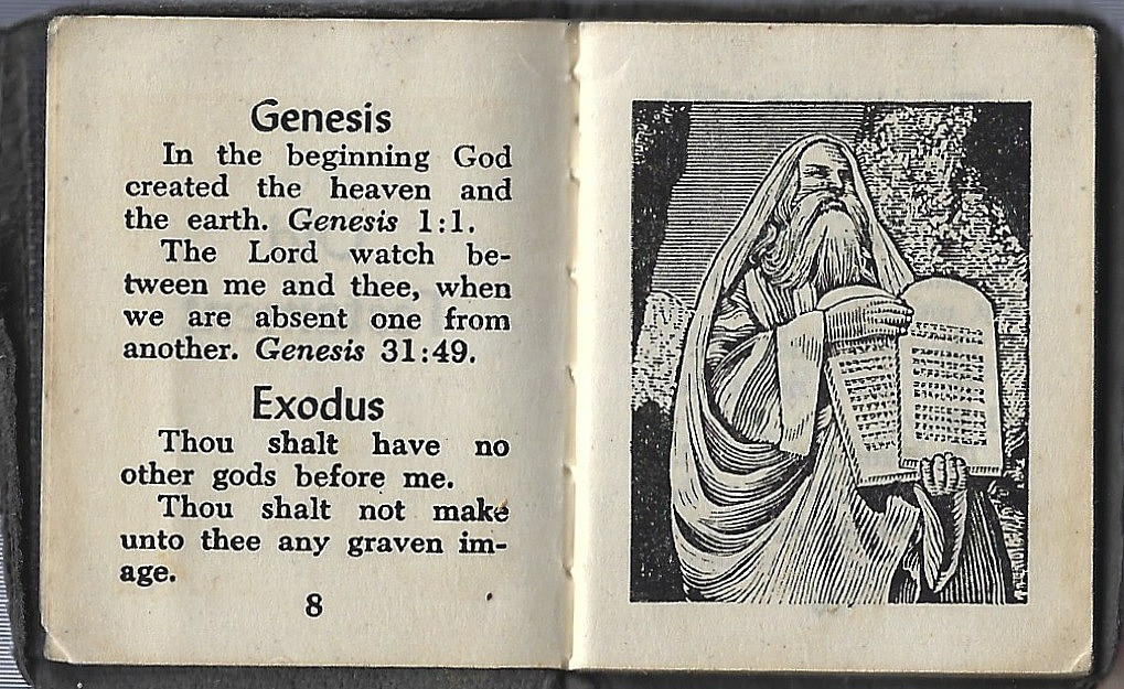 1950s~African American Beauty Salon Advertising~Miniature Bible~White Plains, NY