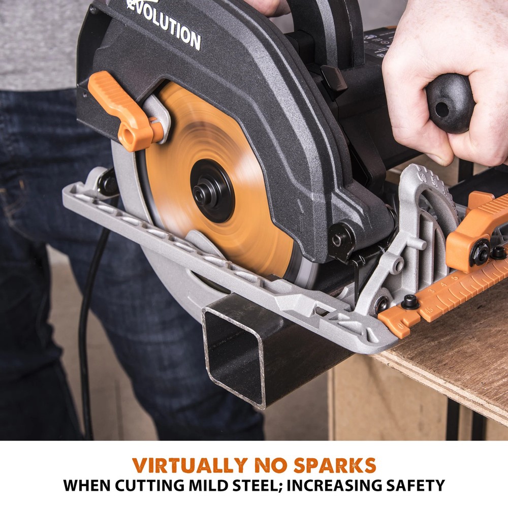 Evolution R185CCS Multi-Material Cutting Circular Saw
